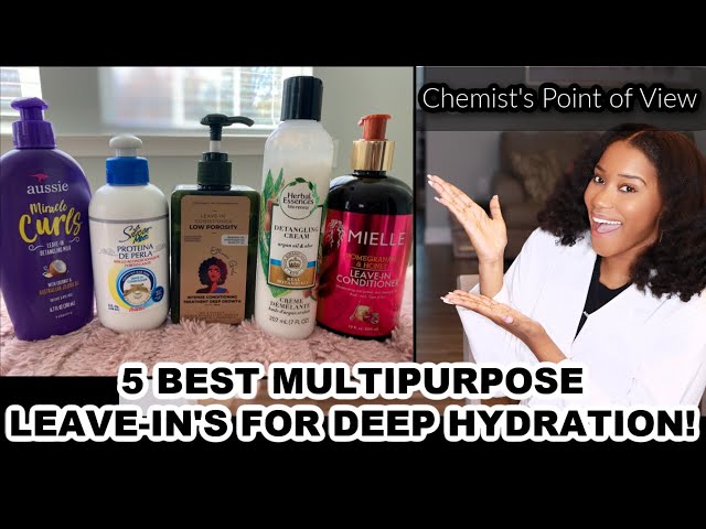 5 BEST MULTIPURPOSE LEAVE IN CONDITIONERS FOR DEEP HYDRATION | TYPE 4 NATURAL HAIR