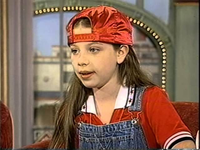 Michelle Trachtenberg 1996 interview.Age 10