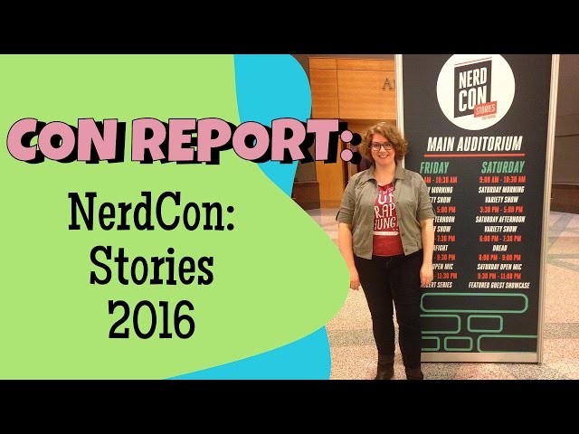 Interviews from NerdCon Stories 2016