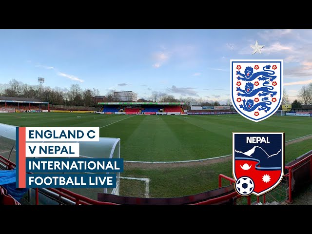 England C v Nepal LIVE | International football