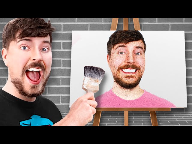 I Challenged MrBeast To An Art Competition!