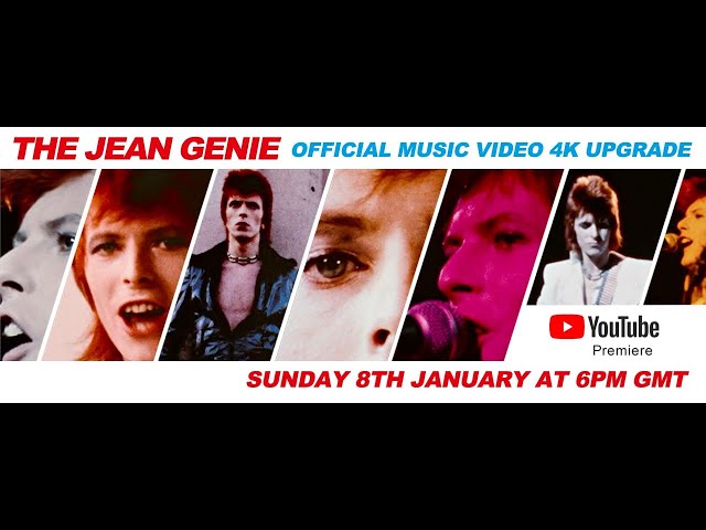 David Bowie - The Jean Genie [4K Upgrade]
