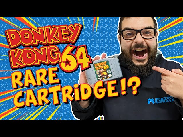 The RAREST Nintendo 64 Cartridge?! - Donkey Kong 64 NFR