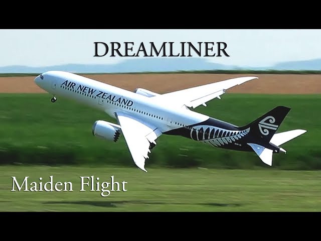 RC Boeing 787-9 Dreamliner Maiden flight, Air New Zealand