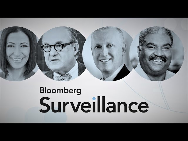 US Economy Slows and Inflation Jumps | Bloomberg Surveillance | April 25, 2024