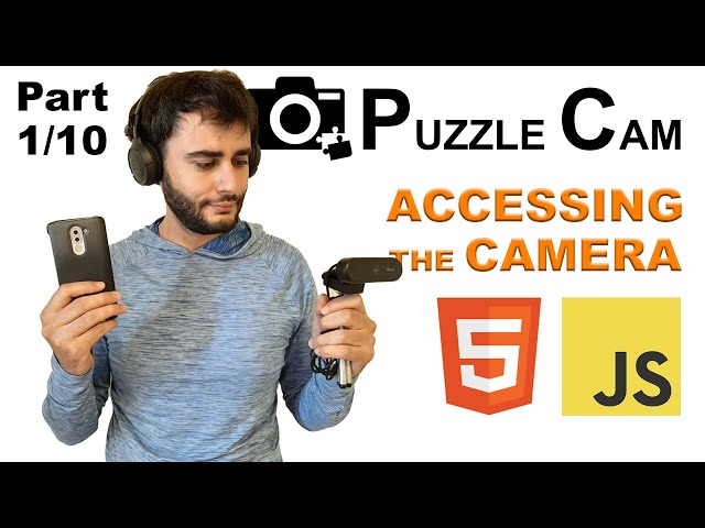 Accessing camera with HTML and vanilla JavaScript (Desktop and Mobile)