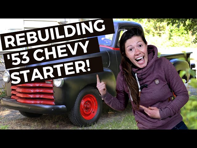Rebuilding '53 Chevy Starter! // Truck Restoration
