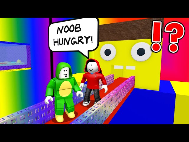 Make Cakes and Feed the Giant Noob - Roblox Obby