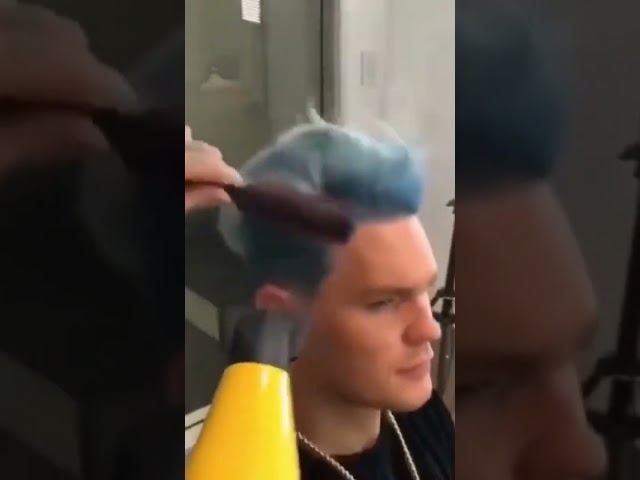 Blue Haircut