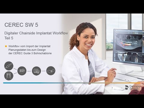 CEREC SW 5 Digitaler Chairside Implantat Workflow Teil 5 (de)