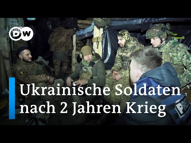 Wie geht es den ukrainischen Soldaten nach zwei Jahren Krieg? | Fokus Europa