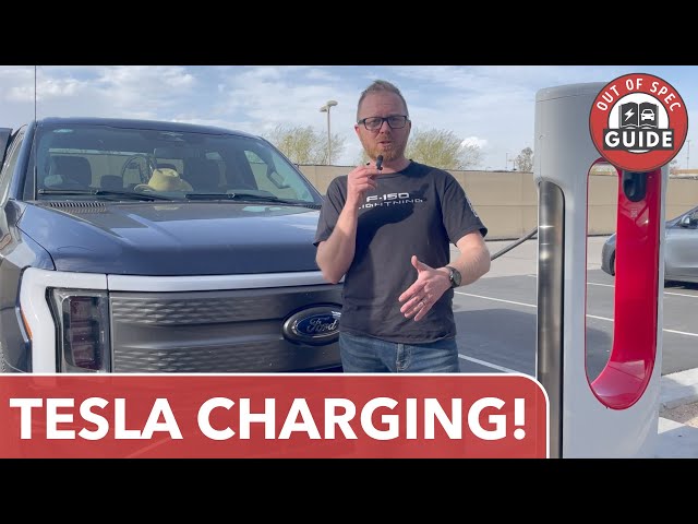 My Ford F-150 Lightning Road Trip With Tesla Supercharging