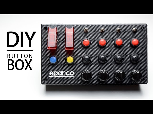 MAKE THIS BUTTON BOX | 32 FUNCTION w ENCODERS