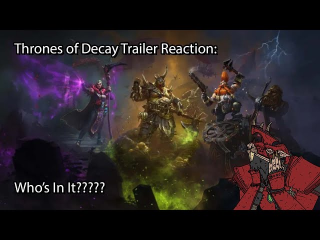 Thrones of Decay Trailer is Out! Watch Together
