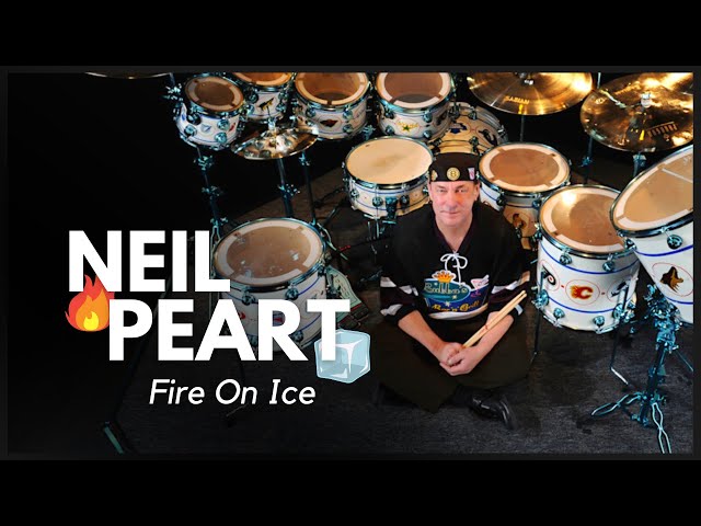 Neil Peart Rehearsing “Fire On Ice” (from the DC Archives, 2011)
