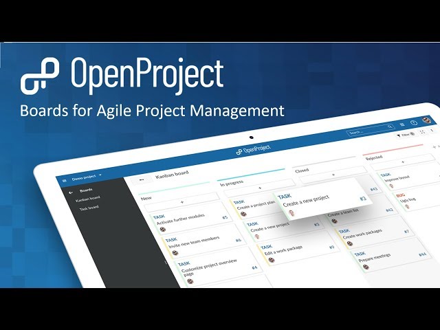 OpenProject Scrum and Agile Boards