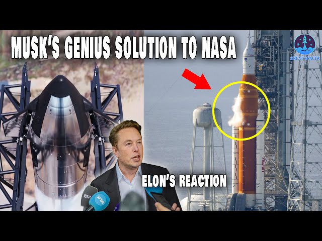 Musk's Reaction & Genius solution to NASA's SLS leak failure-The real reasons SpaceX uses new fuel!