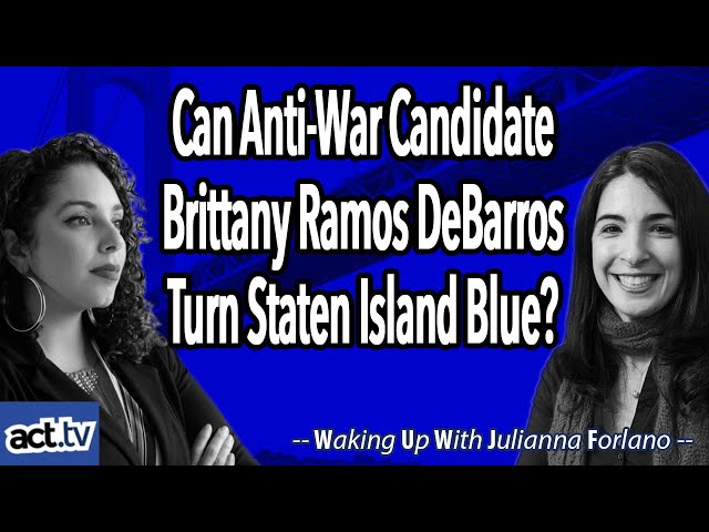 Can Anti-War Candidate Brittany Ramos DeBarros Turn Staten Island Blue?