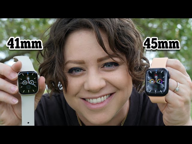 41mm or 45mm Apple Watch Series 7? Best size for Ladies?