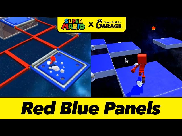 Let's Make Red-Blue Panels in Game Builder Garage