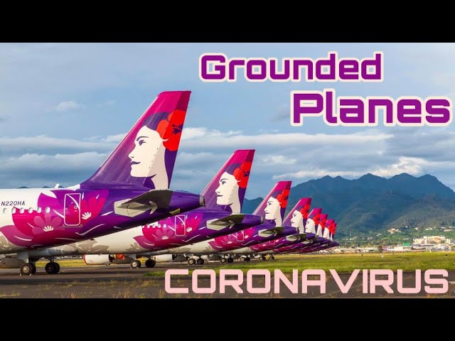 Grounded & Stored Planes Around the World | Corona Virus Impact on Aviation