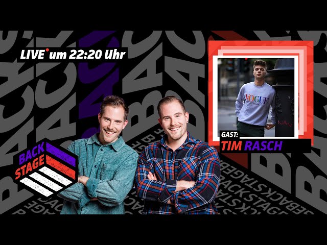 Backstage | Folge 2 | Zu Gast: Berlin - Tag & Nacht Star Tim Rasch aka Nik