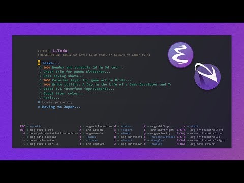 Spacemacs: Major Mode Commands and Shortcuts (tutorial)