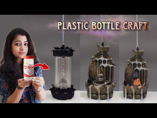 2 Amazing DIY ideas from Plastic bottle - diy Smoke Fountain Shivling