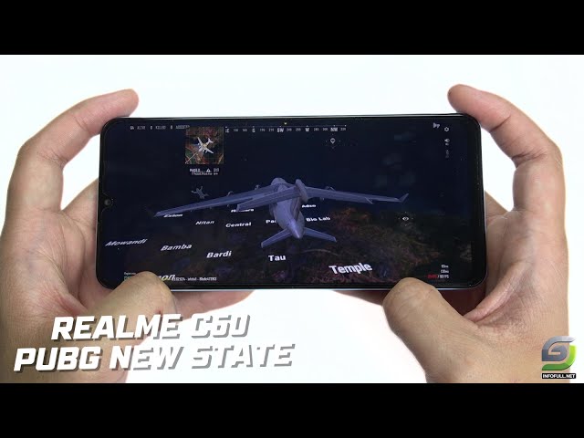 Realme C60 Test game PUBG New State | Unisoc Tiger T612