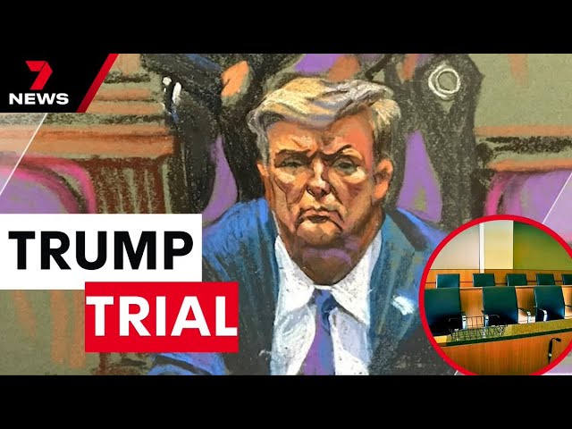 Jurors selected ahead of Donald Trump’s criminal trial  | 7 News Australia