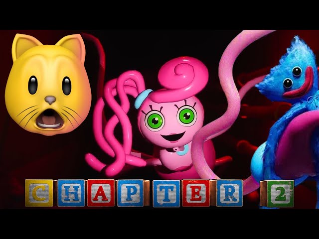 Poppy Playtime Chapter 2 - Official Game Trailer Reaction - WHO ARE YOU!?