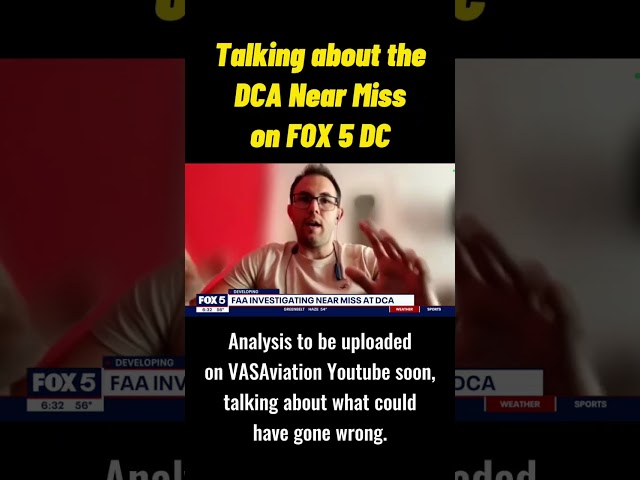 Talking about the DCA Near Miss on FOX 5 DC. Would you like an Analysis video talking about DCA?