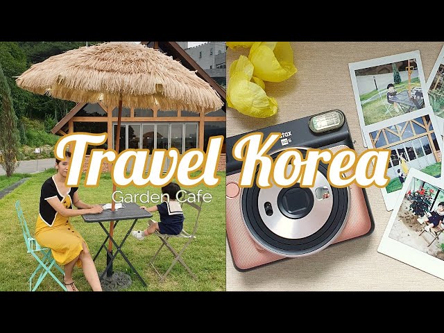 Korea Travel Vlog, Garden Bakery Cafe | How i use Instax Square SQ6 + photos