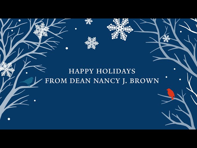 Happy Holidays from Yale School of Medicine