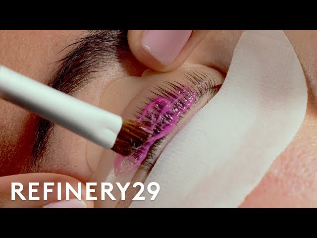 I Got A Lash Lift For The First Time | Macro Beauty | Refinery29