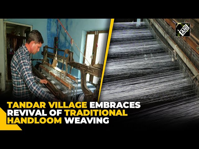 J&K: Government scheme ignites resurgence of handloom weaving industry in Tandar village