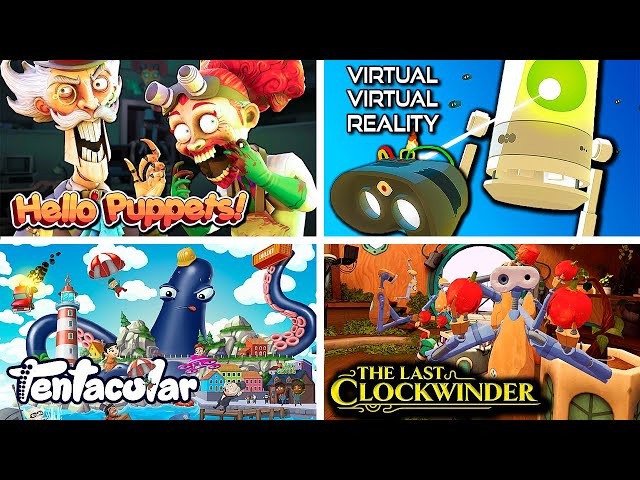 Underrated VR Games - Marathon | Hello Puppets | VVR | Tentacular | The Last Clockwinder