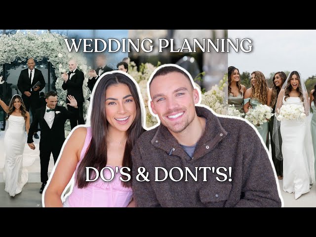 OUR BEST WEDDING PLANNING & ENGAGEMENT TIPS | Budget, Buying a Ring,  Drama, Trends We Hate, & MORE!