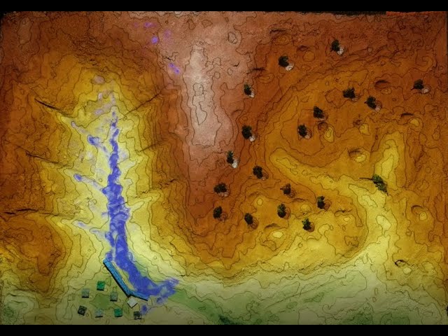JBA Trust Augmented Reality (AR) Sandbox – how topography affects water moving through a river basin