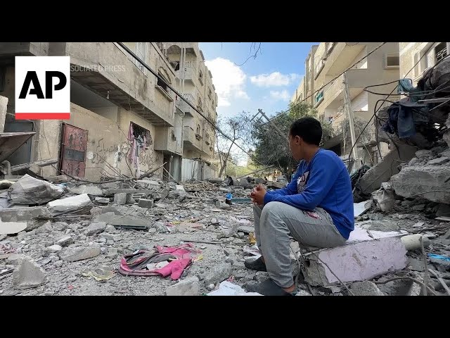 Victims mourned in Gaza after overnight strikes on building in Rafah and Nuseirat refugee camp