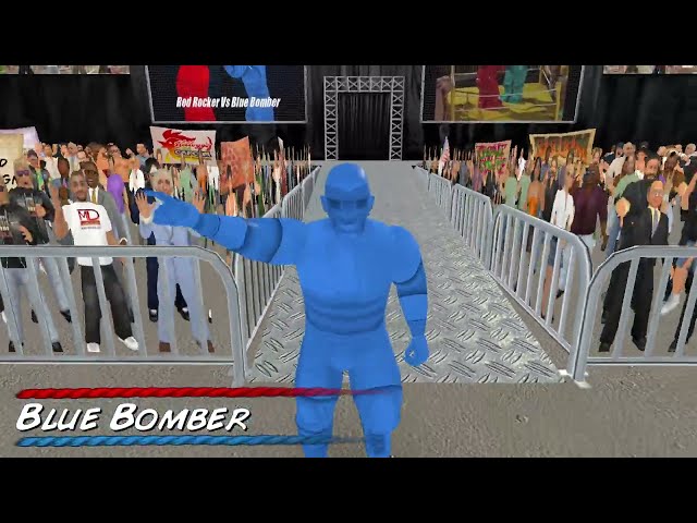 OCWF S0624  Blue Bomber VS Red Rocker