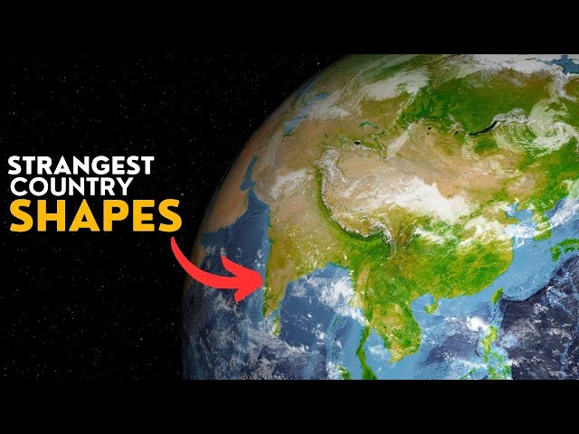 The Weirdest Shaped Countries In The World