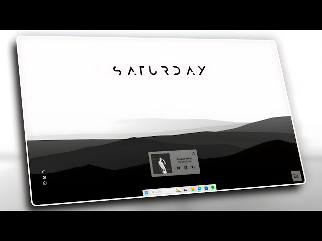 This Black & White Theme Will Make Your Desktop Look Super Minimal