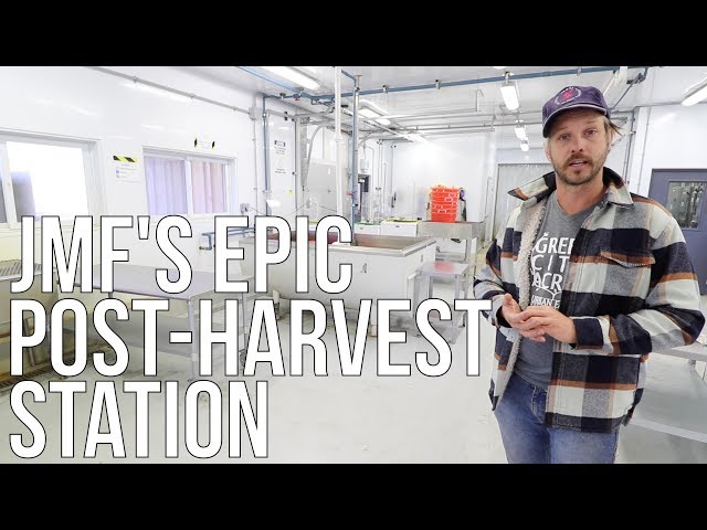 Inside a Farming Guru's Epic Post Harvest Station!