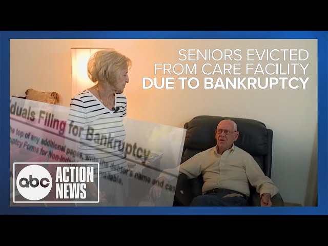 More than 100 people evicted from senior care facility due to bankruptcy