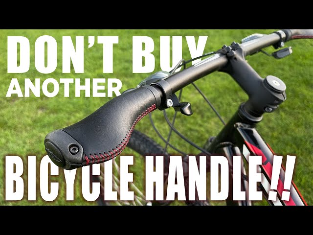 Leather Wrap your 3D Prints | Custom Bicycle Handlebar Grips