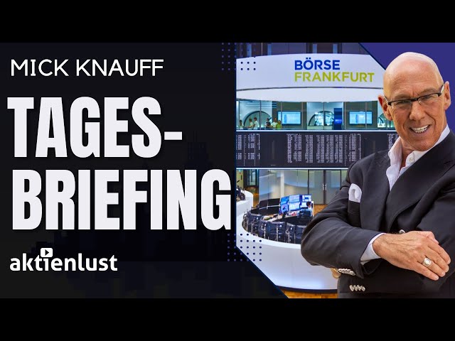 Mick Knauff - Das TAGESBRIEFING - DAX, Nikkei - Fraport – Thyssen, NVIDIA – & Bitcoin | aktienlust