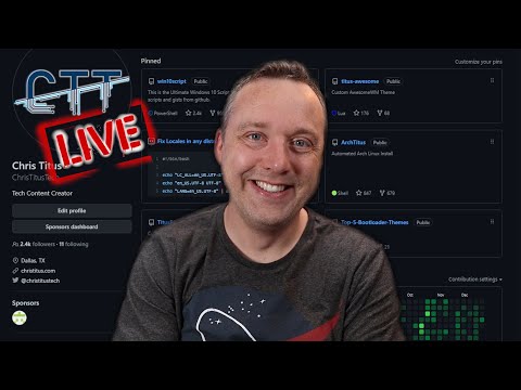 🔴 Live - Updating all my GitHub Projects - The Power of FOSS