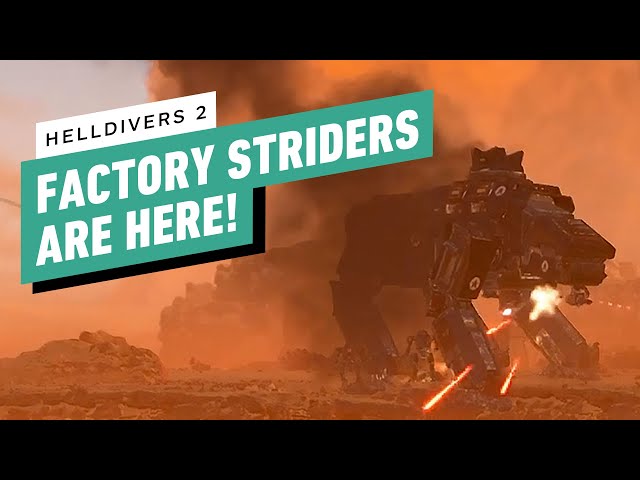 Helldivers 2: The Factory Striders Have Arrived! | April 2nd Patch Update