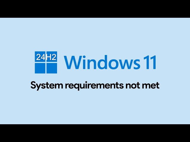 Here's another possible Workaround to Install Windows 11 24H2 on Unsupported Hardware